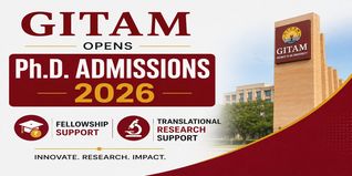 GITAM Opens Ph.D. Admissions 2026 with Fellowship and Translational Research Support
